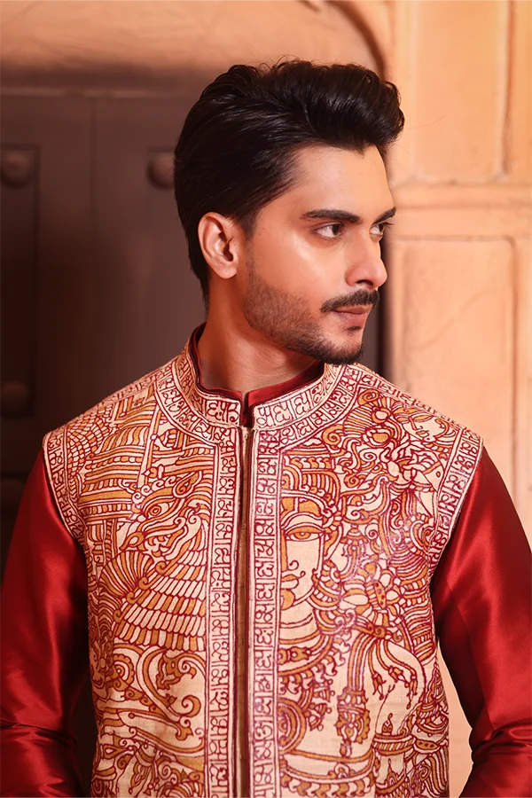 INDIAN HERITAGE INSPIRED HANDPAINTED BUNDI SET