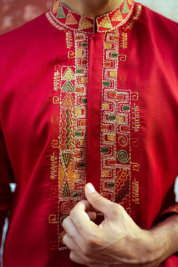 MAJESTIC HANDCRAFTED KURTA Hover