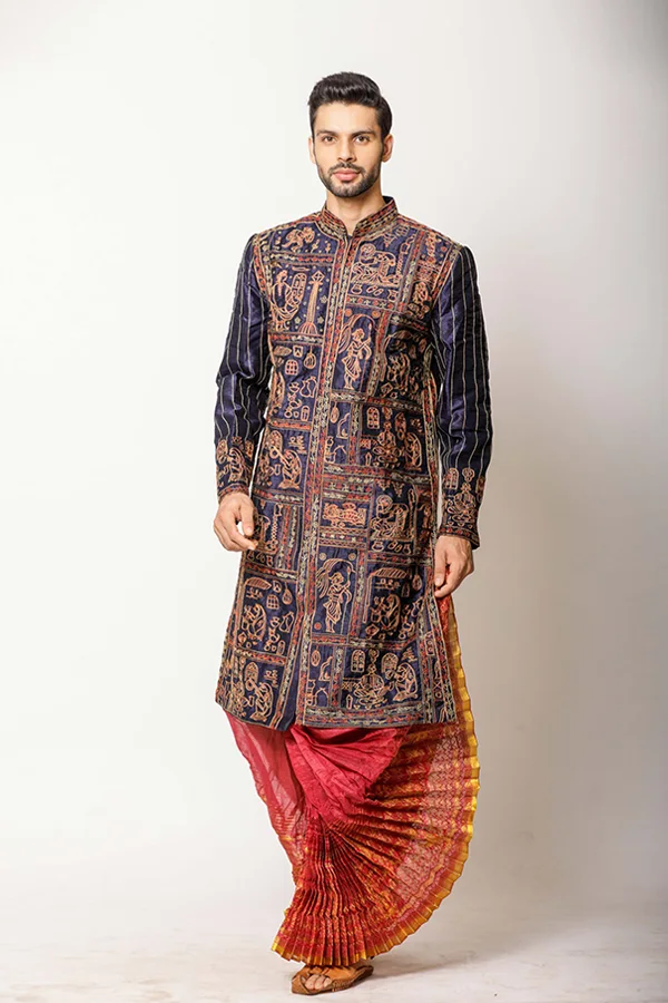 NAVY BLUE TIMELESS HOUSEHOLD ACHKAN Hover