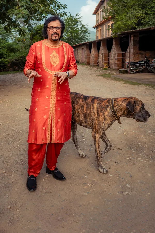 RUST TIMELESS CO-ORD ANGRAKHA SET