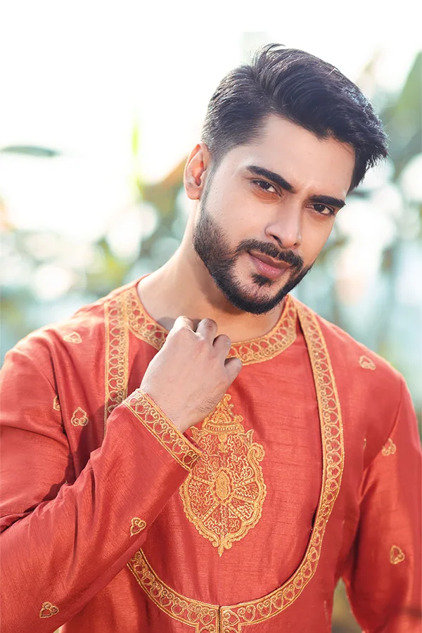 RUST TIMELESS CO-ORD ANGRAKHA SET Hover