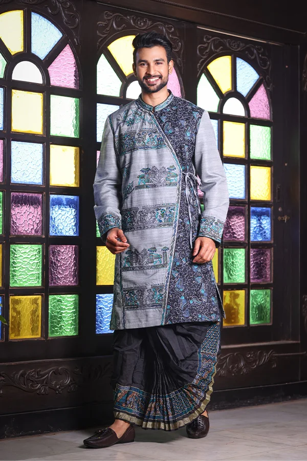 TIMELESS ETHNIC HANDCRAFTED ANGRAKHA