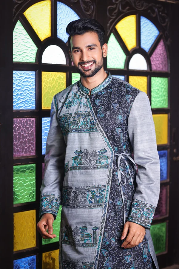 TIMELESS ETHNIC HANDCRAFTED ANGRAKHA Hover