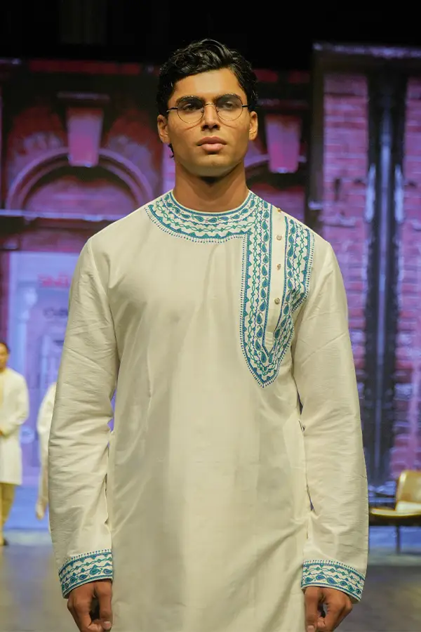 TRADITIONAL IVORY KURTA