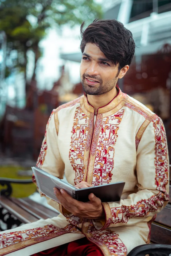 TUSSAR HANDCRAFTED FACES ACHKAN